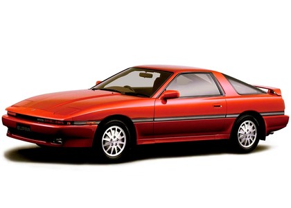 Ворсовые коврики на Toyota Supra (A70) 1986 - 1993 в Москве