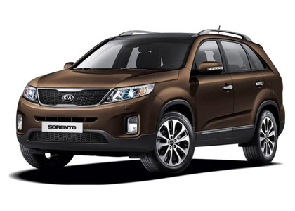 Ворсовые коврики на KIA Sorento II рестайлинг 2012 - 2021 в Москве