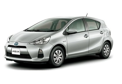 Ворсовые коврики на Toyota Aqua (P10) 2011 - 2021 в Москве