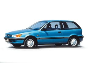 Ворсовые коврики на Mitsubishi Colt III 1988 - 1992 в Москве