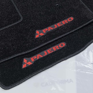Ворсовые коврики на Mitsubishi Pajero II 1990 - 2000 в Москве