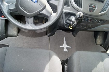 Ворсовые коврики на Ford Transit VII 2014 - 2025 в Москве