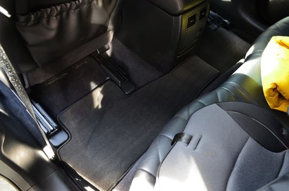Ворсовые коврики на Infiniti QX70 2013 - 2019 в Москве