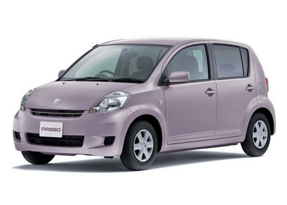 Ворсовые коврики на Toyota Passo I 2004 - 2010 в Москве